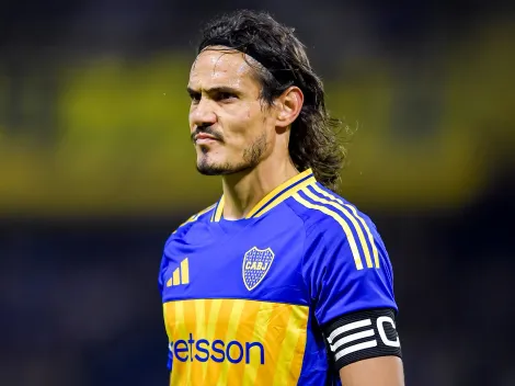 El gesto de Cavani con el plantel de Boca tras perderse el Superclásico