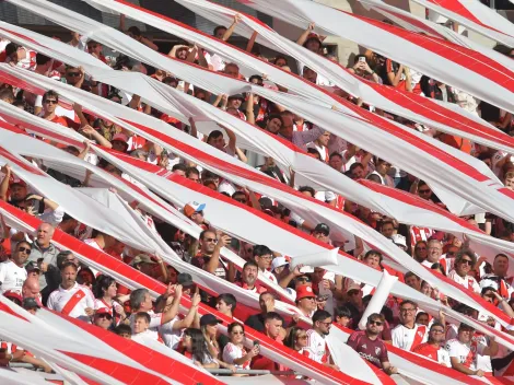 El impactante recibimiento de los hinchas de River en el Superclásico
