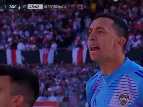 Marchesín, sacado contra Borja en pleno Superclásico: "Golpeador"