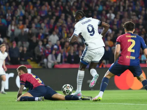 El golazo de taco de Marcus Thuram a los 30 segundos en Inter vs. Barcelona