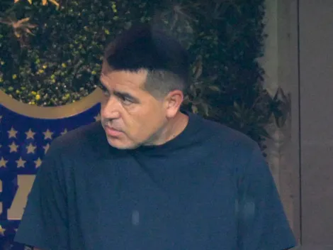 La reacción de Riquelme a los insultos de La Bombonera