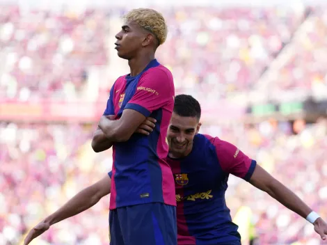 Lamine Yamal metió un golazo en el Barcelona – Real Madrid y se burló de Mbappé en el festejo