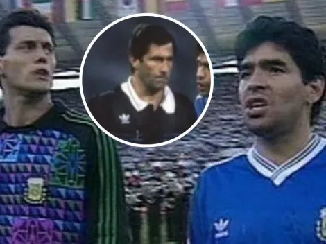 Goycochea le volvió a apuntar a Codesal: ''Cobraste un penal que no fue y perdimos''