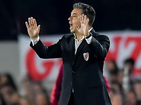 Gallardo define la formación de River para enfrentar a Barracas Central