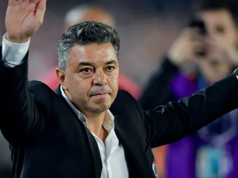 Gallardo expuso su alegría por la recuperación futbolística de Lanzini: "Estoy contento por él"