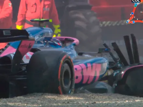 La reacción de Alpine al choque de Colapinto en la qualy de Imola: “Lo que no queríamos ver”