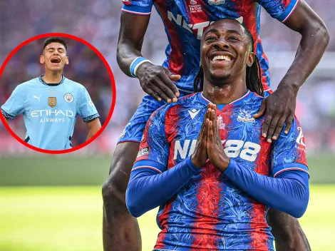 El Diablito Echeverri debutó en Manchester City pero Crystal Palace le ganó y se consagró en la FA Cup