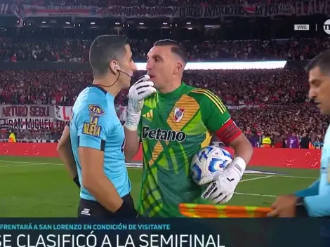 La confusión de Armani y Gallardo tras los penales en River vs. Platense: “Falta uno”