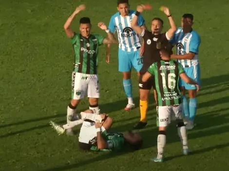 Categórica sanción al jugador de Gimnasia de Jujuy que fracturó a Stefano Callegari de Nueva Chicago