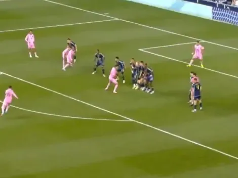 El golazo de tiro libre de Messi ante Philadelphia Union