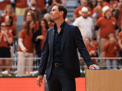 Con la presencia de Djokovic y Federer, Nadal tuvo su homenaje en Roland Garros: el curioso gesto de por vida del torneo