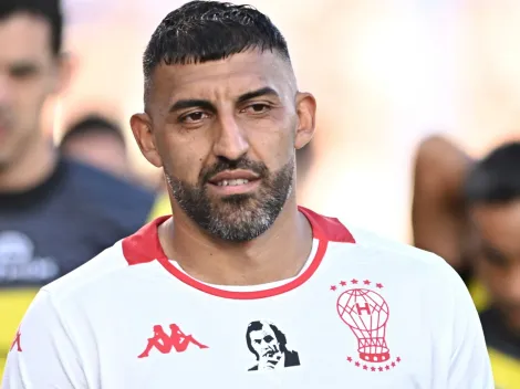 No se vio en TV: el gesto de Wanchope Ábila a los hinchas de Independiente