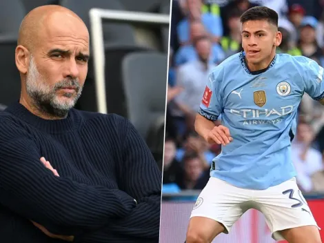 Guardiola anunció malas noticias para el Diablito Echeverri