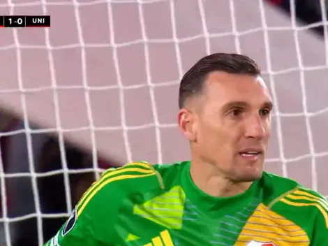 Error de Armani y golazo de Jairo Concha en River vs. Universitario