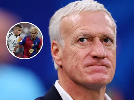 Didier Deschamps sólo necesitó una palabra para comparar a Lamine Yamal con Mbappé