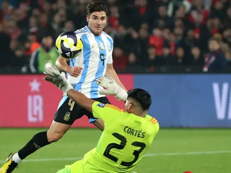 Julián Alvarez se rindió ante un jugador de la Selección Argentina tras ganarle a Chile: "Parece mucho más grande"