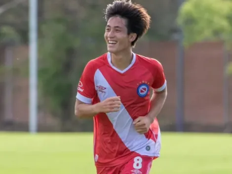Argentinos Juniors subió a Primera a Ryoga Kida, delantero japonés de 19 años