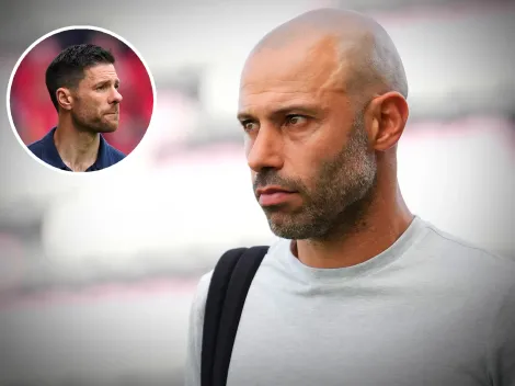 Javier Mascherano chicaneó a Xabi Alonso a días de su debut como DT del Real Madrid: “No le puedo desear éxito”