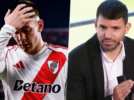 Aguero defendió a Mastantuono de los hinchas de River