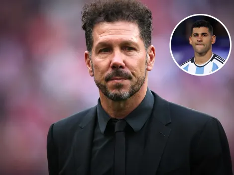 La respuesta de Simeone sobre la chance de incorporar a Cuti Romero en Atlético de Madrid