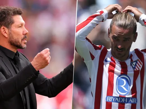 Críticas de una estrella de Francia a Simeone por Antoine Griezmann: ''Iré a decirle que lo deje jugar''