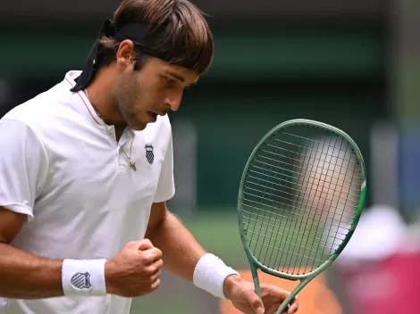 Cuánto dinero se aseguró Tomás Etcheverry tras vencer a Rublev y avanzar a los cuartos de final del ATP de Halle