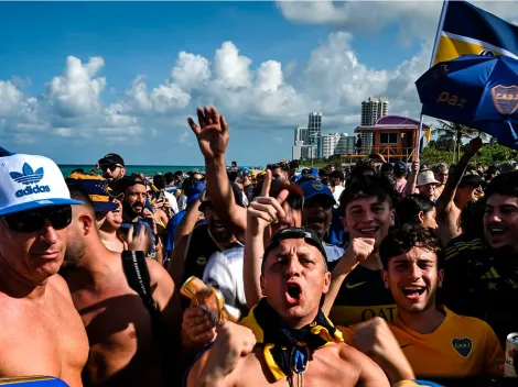 Un DT que echó la gestión Riquelme en Boca se sumó a la previa en la playa de los hinchas en el Mundial de Clubes