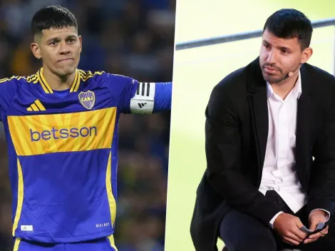 Kun Agüero defendió a Marcos Rojo ante los rumores de su salida de Boca
