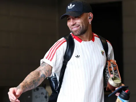 ¿Con chicana a Boca? Otamendi y Prestianni celebraron el pase de Benfica a octavos del Mundial de Clubes