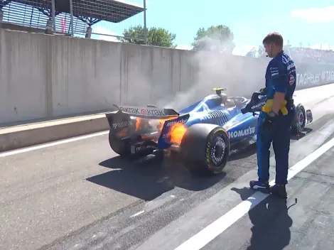 Así fue el estremecedor momento en el que se prendió fuego el auto de Carlos Sainz en el GP de Austria