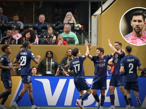 El tuit de PSG que se tomó como una burla a Messi en plena goleada a Inter Miami y que implicó una polémica aclaración