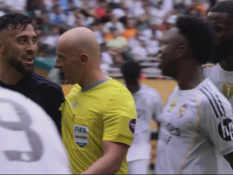 No se vio en TV: el picante cruce entre Nico González y Vinicius Jr. en pleno Real Madrid vs. Juventus