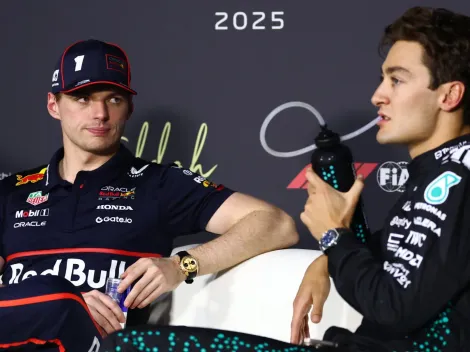 Russell rompió el silencio mientras se desliza que puede ser reemplazado por Verstappen