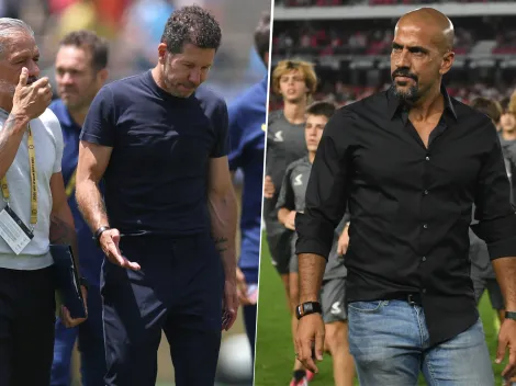 Verón respaldó el ciclo del Cholo Simeone en el Atlético de Madrid
