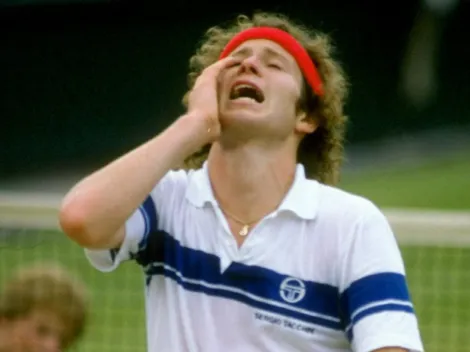 El día de furia de John McEnroe en Wimbledon: gritos al juez y doble sanción