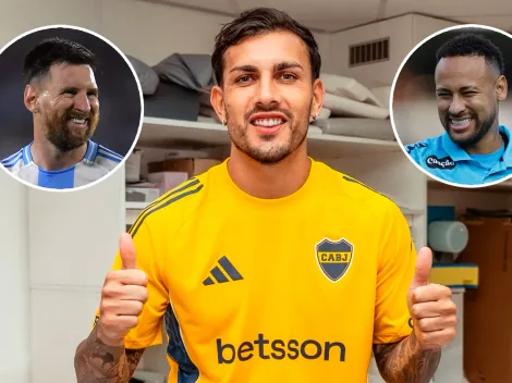Messi y Neymar reaccionaron al regreso de Leandro Paredes a Boca: “Mucha suerte, hermano”