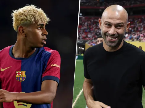 Lamine Yamal votó por Mascherano y estallaron los hinchas de Barcelona: "Podrían contarle algo de historia"