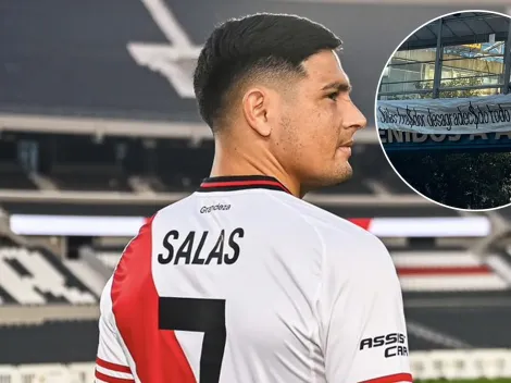 El pasacalle que Racing le dedicó a Maxi Salas tras su presentación en River