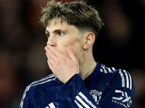 Garnacho rechazó la chance de jugar junto a Cristiano Ronaldo en Al Nassr