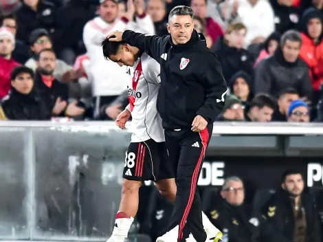 Gallardo no le dio minutos ante Instituto y su padre estalló contra el DT de River: “Sos un payaso”