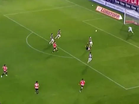 El golazo de chilena de Edwuin Cetré en Estudiantes vs. Huracán