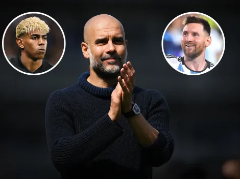 Mientras Yamal pelea por el Balón de Oro, Guardiola lo comparó con Messi y eligió al mejor