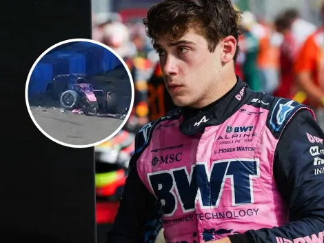Se supo el motivo real del accidente de Franco Colapinto en los tests de la F1 en Hungría: “Menos carga de la recomendada”