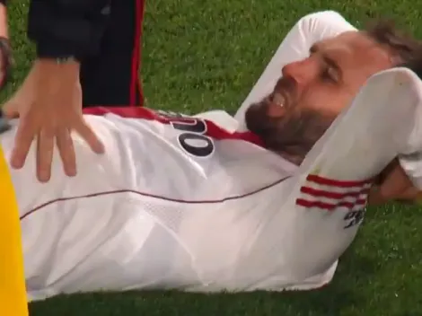 La lesión de Germán Pezzella en River vs. Independiente que le trae un dolor de cabeza a Marcelo Gallardo