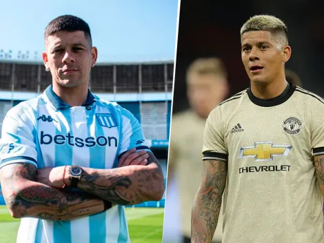 Mientras llegó a costar 22 millones en Manchester United, este es el irrisorio valor de Marcos Rojo tras dejar Boca y llegar a Racing