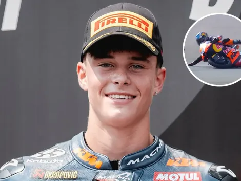 Desafiando las leyes de la física: la salvada de Valentín Perrone de la que hablan todos en el MotoGP tras la histórica pole