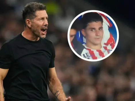 Simeone se refirió al enojo de Julián en el cambio vs. Espanyol