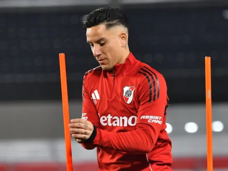 River hoy: la lesión de Bustos, la molestia de Juanfer, el curioso mensaje de Borja y la operación de Pezzella