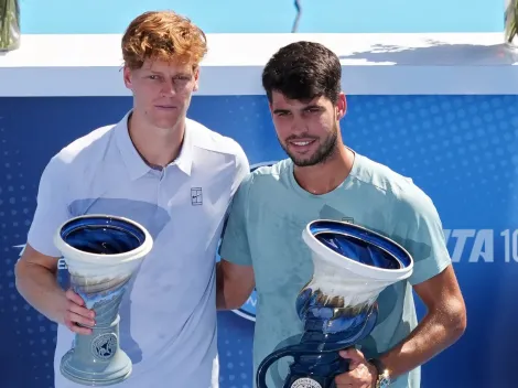 Al rojo vivo: así quedó el Ranking ATP luego de la victoria de Alcaraz frente a Sinner en Cincinnati