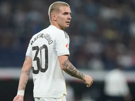 La primera canción que le dedicaron los hinchas de Real Madrid a Franco Mastantuono en su debut contra Osasuna